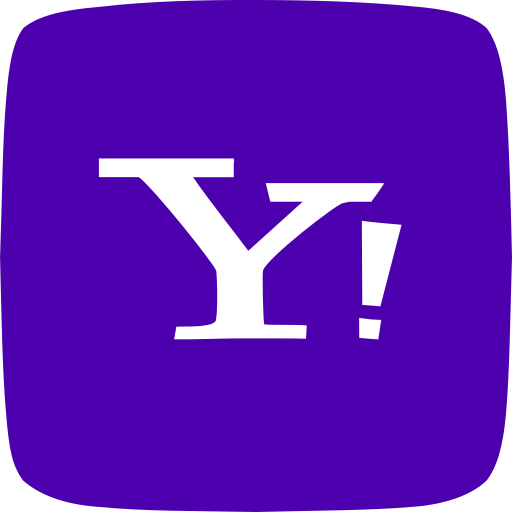 Chat, email, messenger, social media, web service, yahoo icon